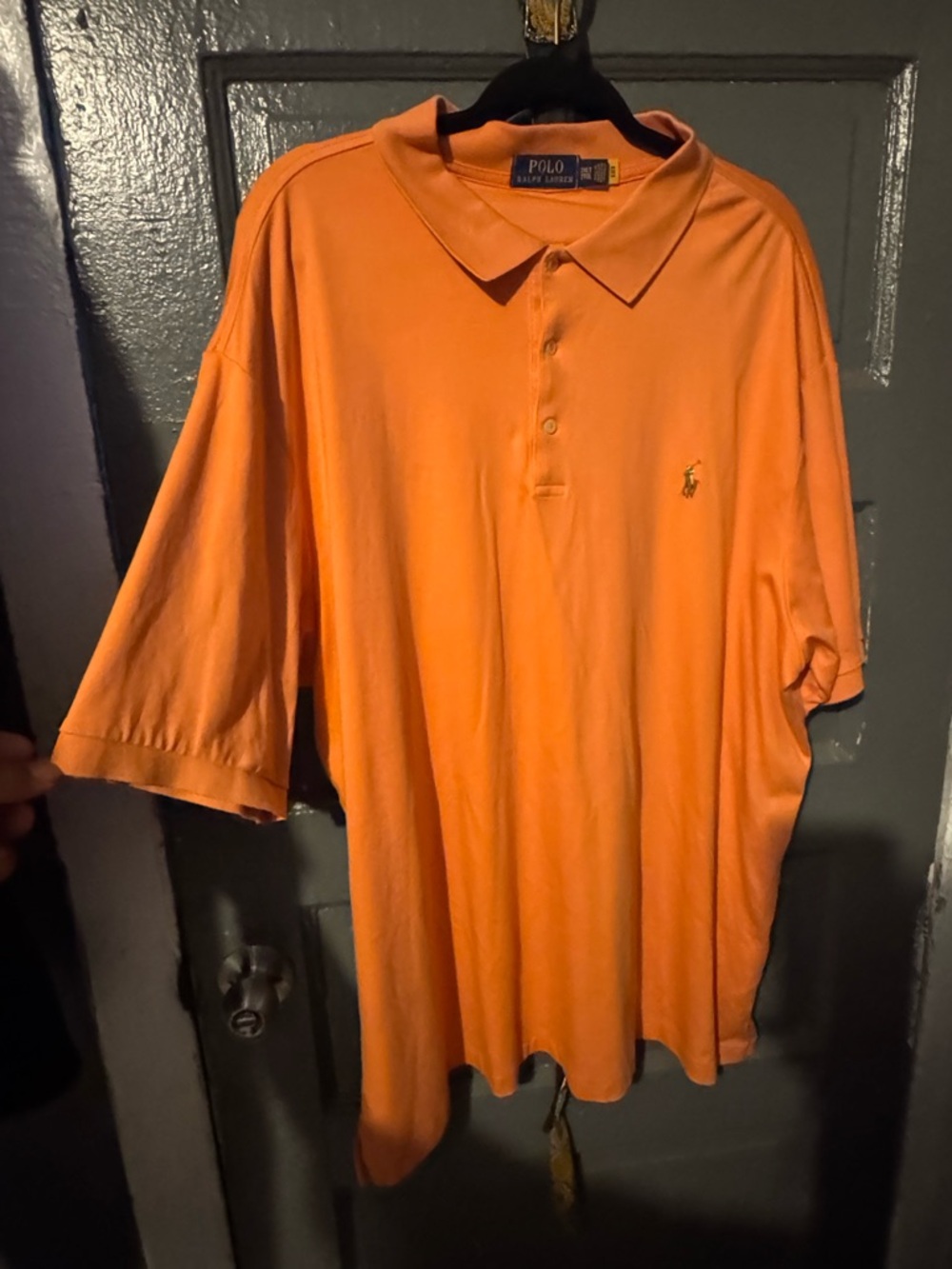Polo by Ralph Lauren Orange Short-Sleeve Cotton Polo